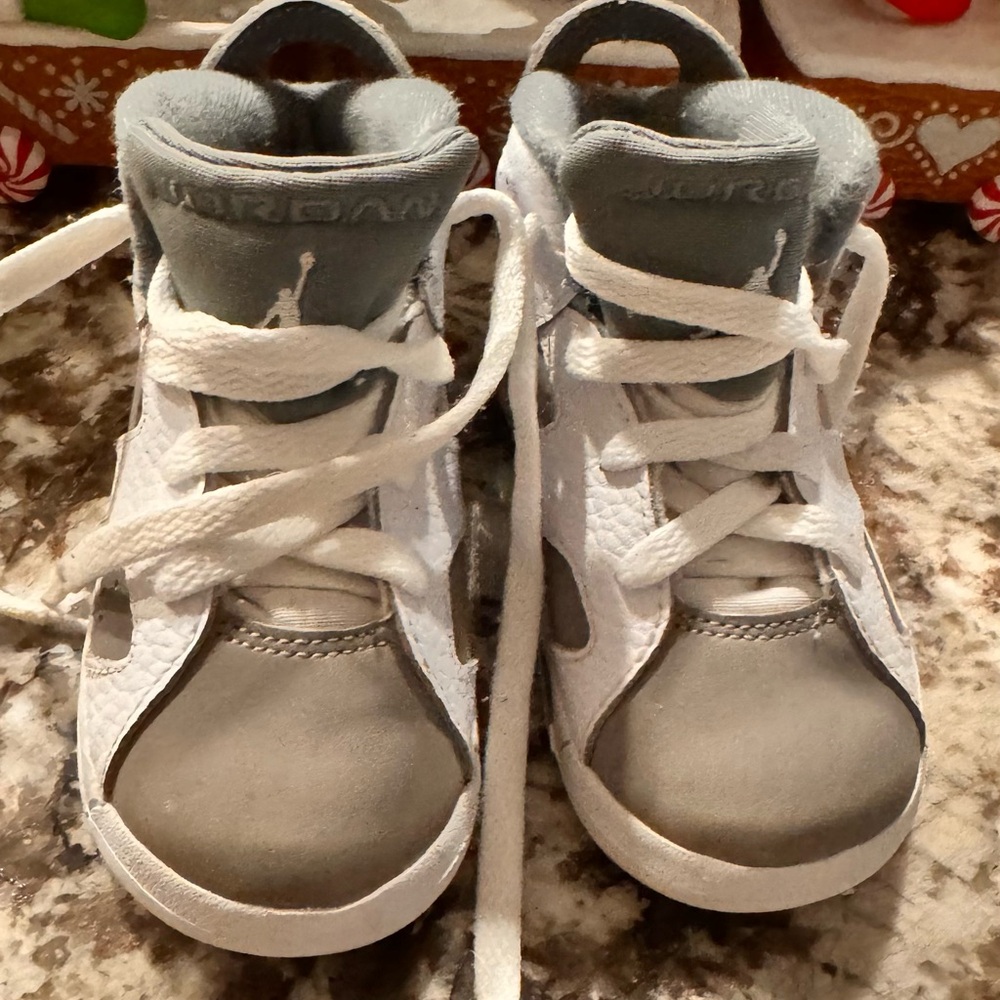 Jordan 6 Cool Grey Toddler Size 7c Air Jordan Retro Baby